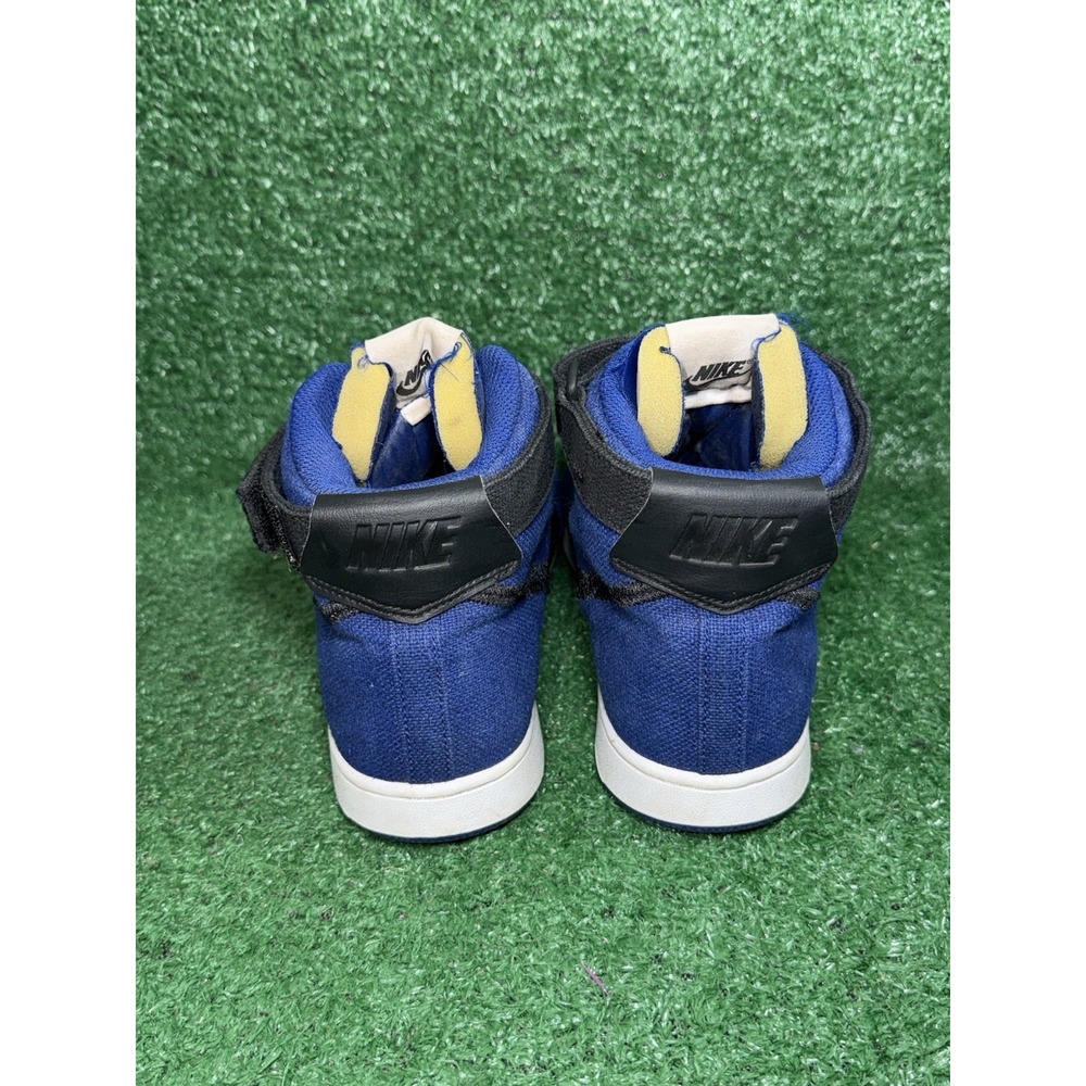 Stussy X Nike Vandal High DX5425-400 Royal Blue Black Skate Sneakers Mens Size 8 - Picture 6 of 9